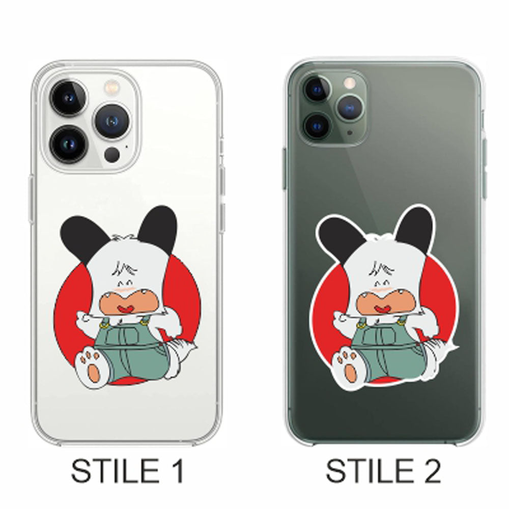 Cover Compatibile Con Tutti i Modelli iPhone - HELLO SPANK  - Trasparente UltraSottili AntiGraffio Antiurto Case Custodia Marca