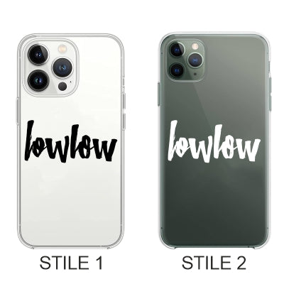 Cover Compatibile Con Tutti i Modelli iPhone - LOWLOW - Trasparente UltraSottili AntiGraffio Antiurto Case Custodia Marca