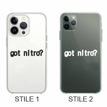 Cover Compatibile Con Tutti i Modelli iPhone - GOT NITRO - Trasparente UltraSottili AntiGraffio Antiurto Case Custodia Marca