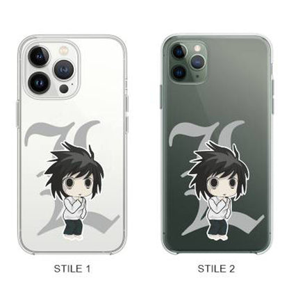 Cover Compatibile Con Tutti i Modelli iPhone - LAWLIET CHIBI - Trasparente UltraSottili AntiGraffio Antiurto Case Custodia Marca