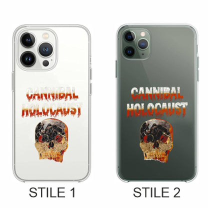 Cover Compatibile Con Tutti i Modelli iPhone - CANNIBAL HOLOCAUST - Trasparente UltraSottili AntiGraffio Antiurto Case Custodia Marca