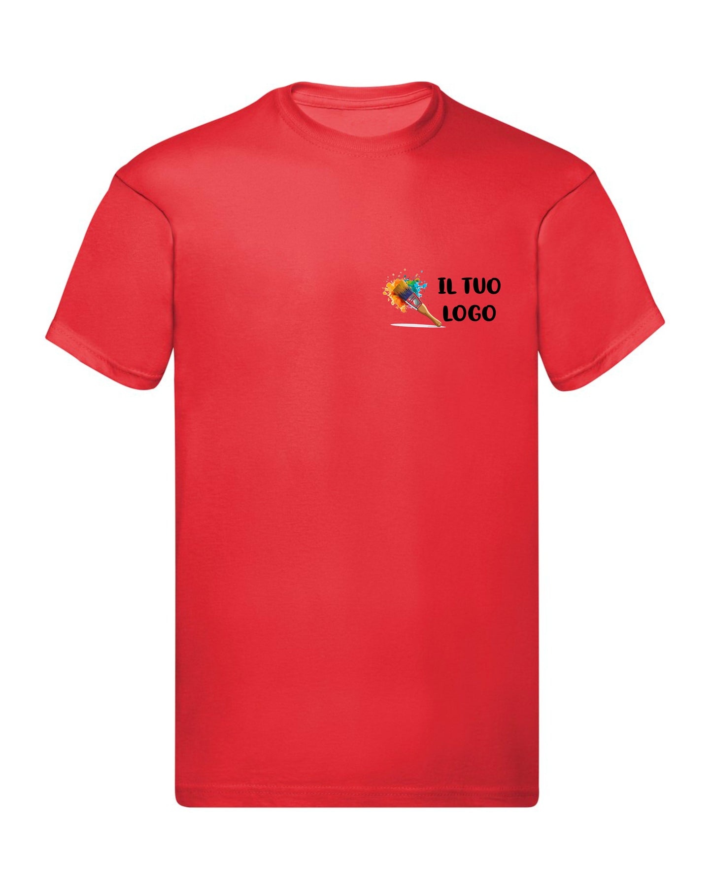 Stock 100 T-shirt Uomo - Personalizzate con logo -  Maglietta Super vestibilità Top qualità