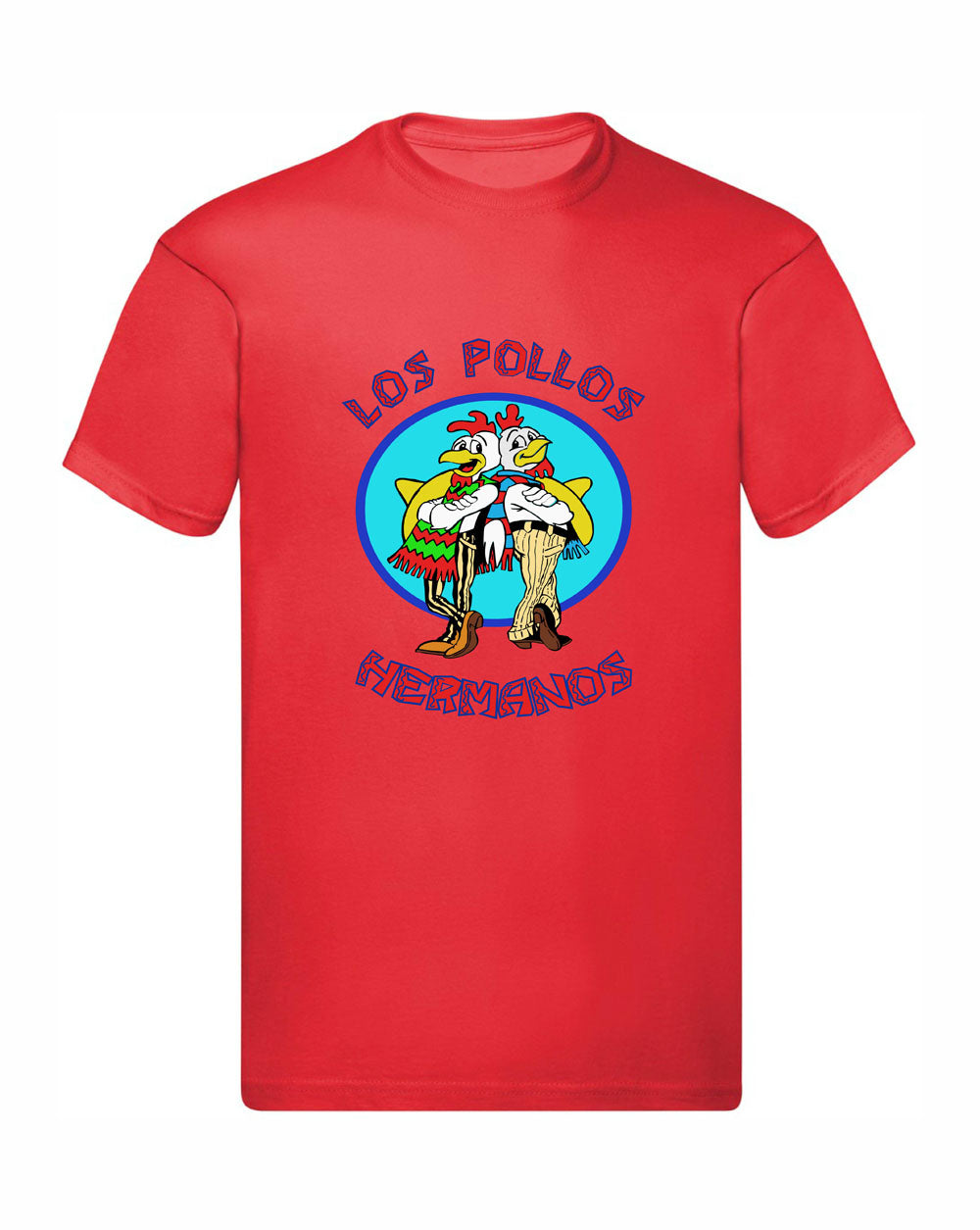 T-Shirt Uomo Donna & Bambino - LOS POLLOS HERMANOS - Maglietta Maglia Tshirt Super vestibilità Top qualità