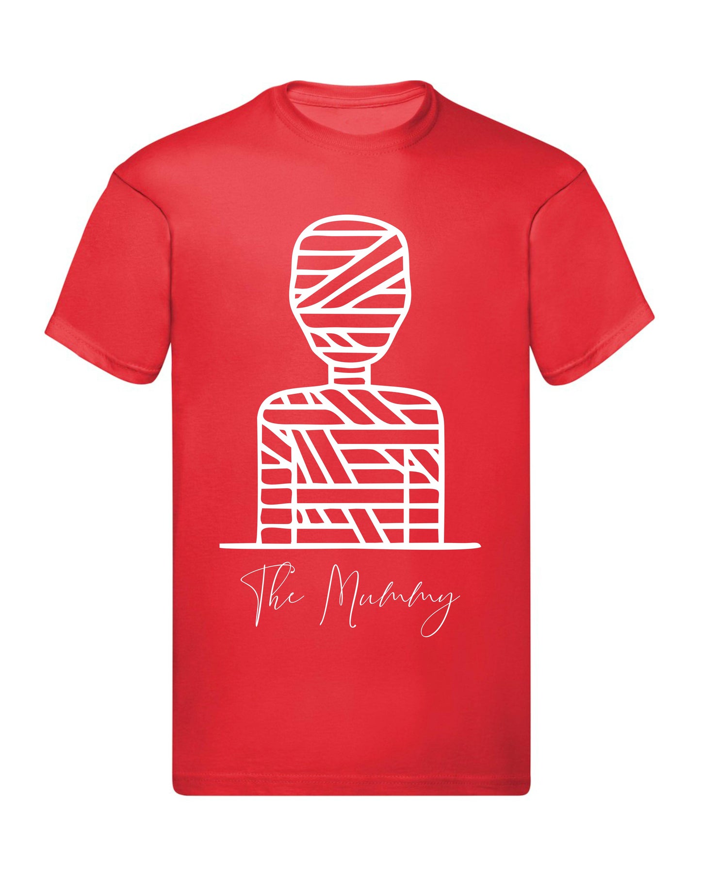 T-Shirt Uomo Donna & Bambino - LA MUMMIA - Maglietta Maglia Tshirt Super vestibilità Top qualità