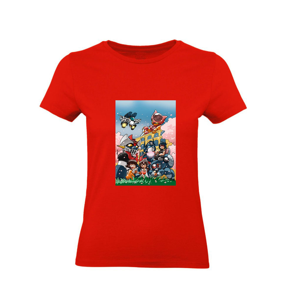 T-Shirt Uomo Donna & Bambino - MECHA'S WORLD - Maglietta Maglia Tshirt Super vestibilità Top qualità