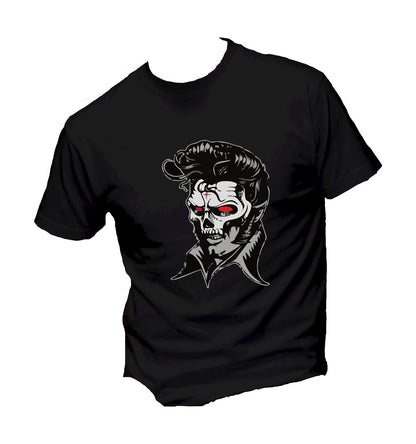 T-Shirt Uomo, Donna & Bambino - HELLVIS BACK  - Maglietta Maglia Tshirt Super vestibilità Top qualità