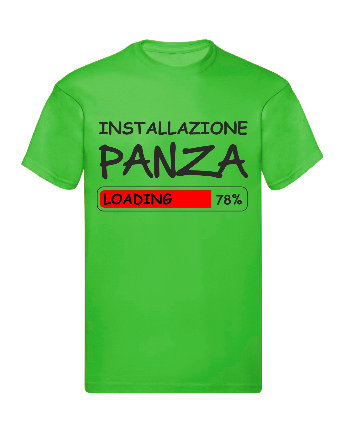 T-Shirt Uomo & Bambino - INSTALLAZIONE PANZA - Maglietta Maglia Tshirt Super vestibilità Top qualità