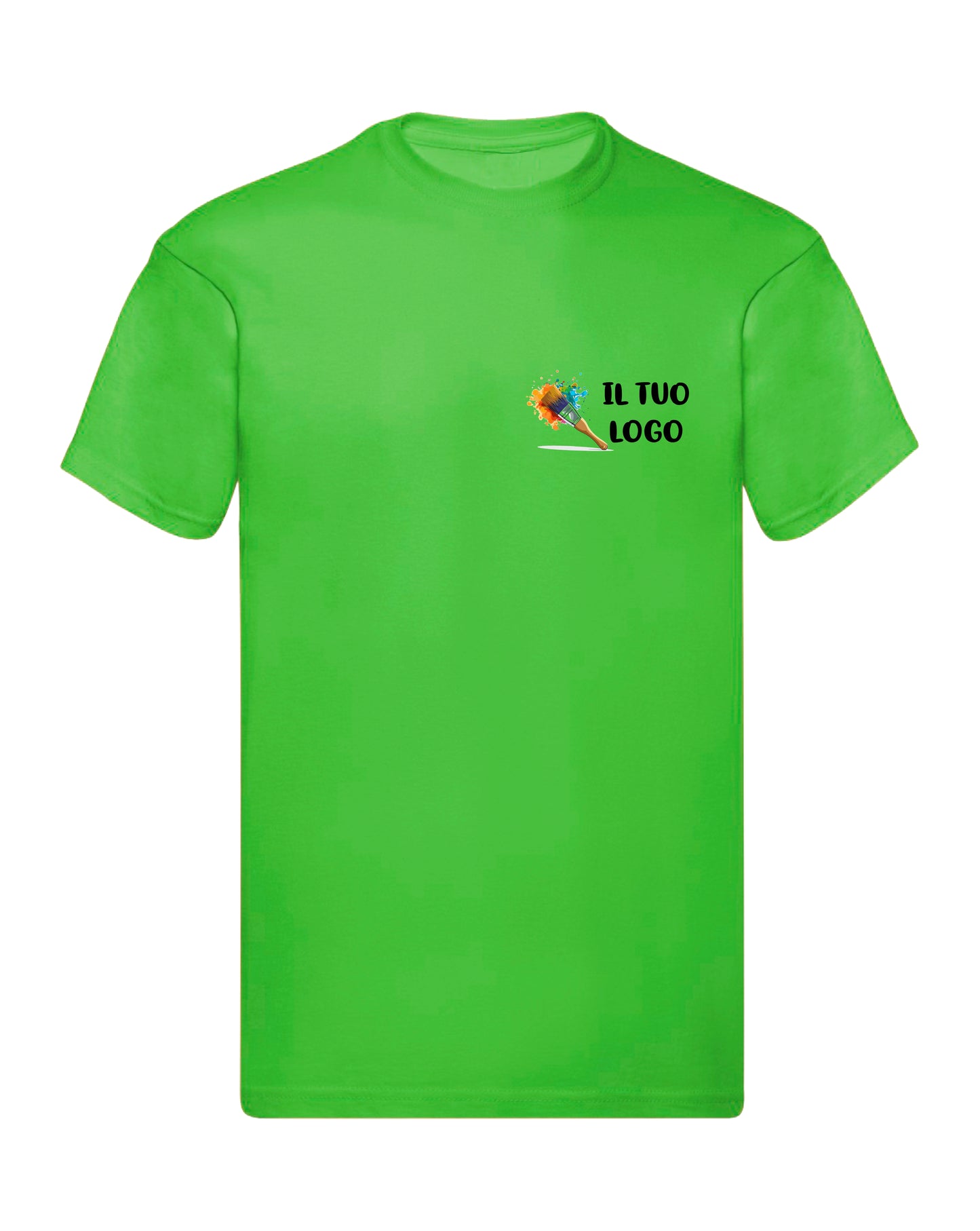 Stock 100 T-shirt Uomo - Personalizzate con logo -  Maglietta Super vestibilità Top qualità