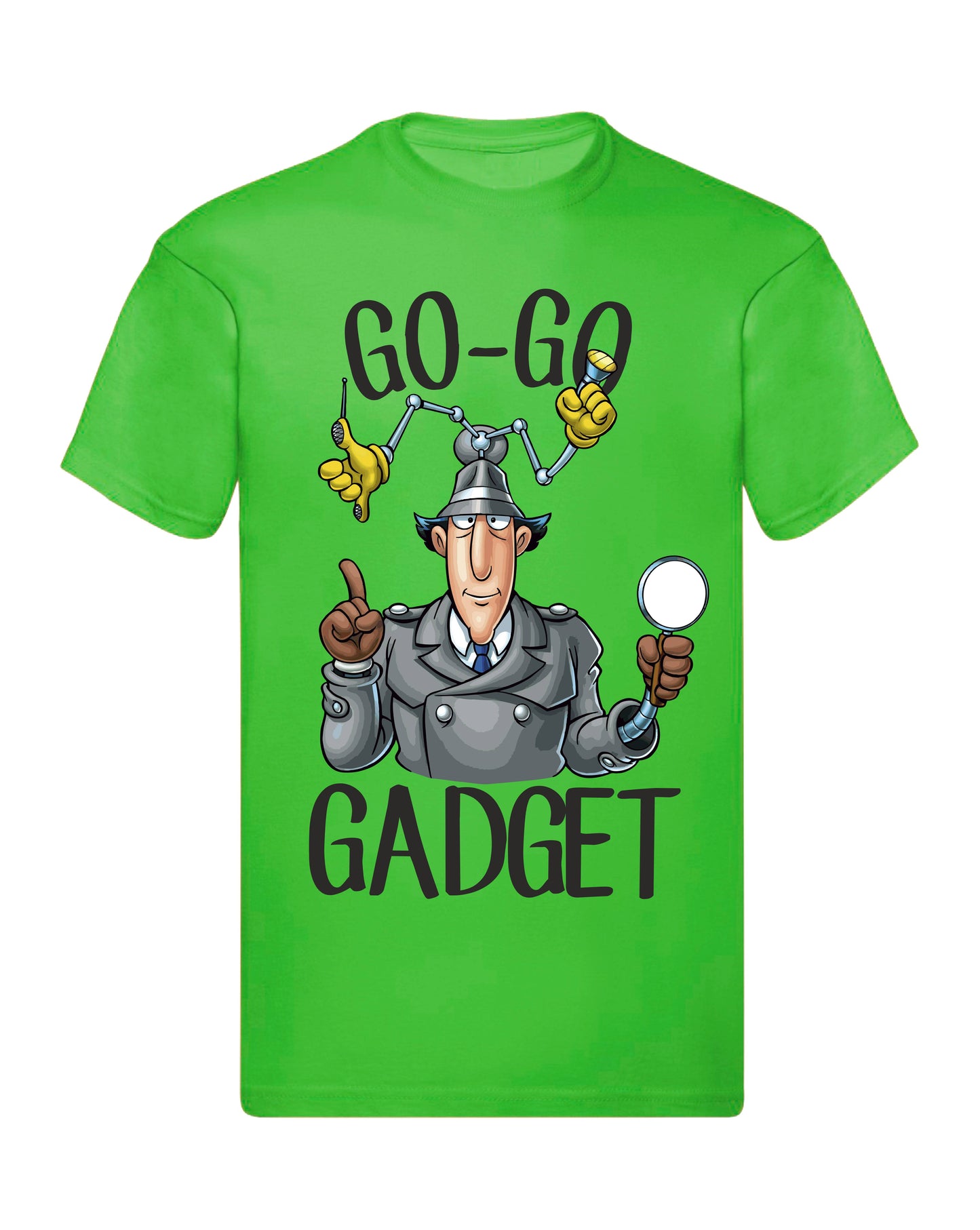 T-Shirt Uomo & Bambino - GO-GO GADGET - Maglietta Maglia Tshirt Super vestibilità Top qualità - Social Crazy