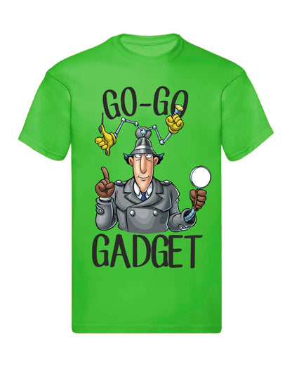 T-Shirt Uomo & Bambino - GO-GO GADGET - Maglietta Maglia Tshirt Super vestibilità Top qualità - Social Crazy