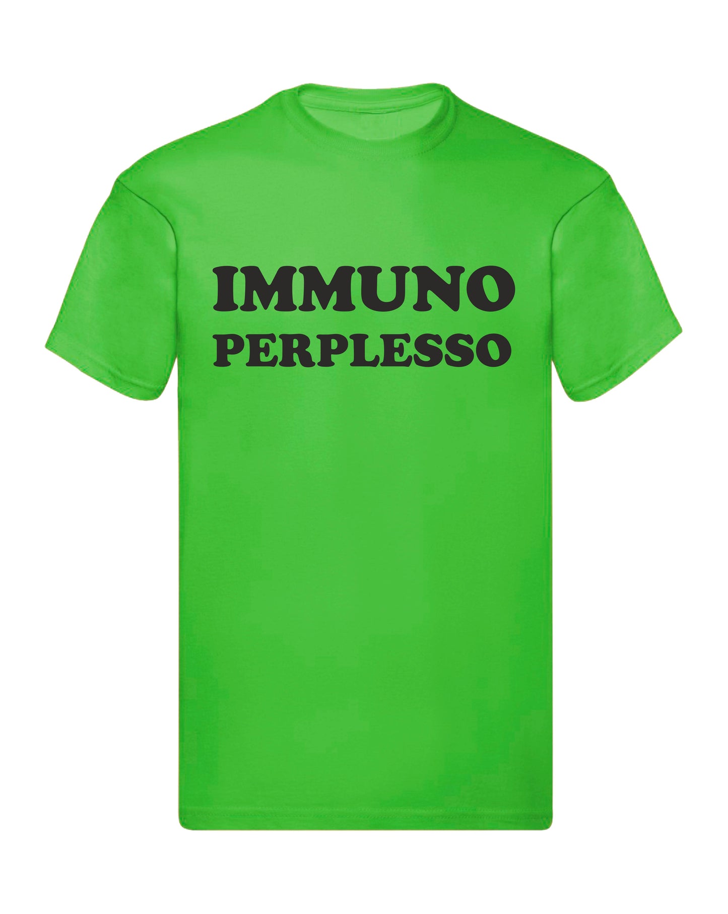 T-Shirt Uomo & Bambino - IMMUNO PERPLESSO - Maglietta Maglia Tshirt Super vestibilità Top qualità