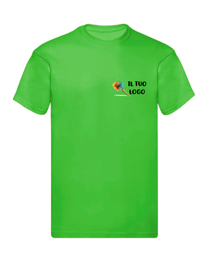 Stock 100 T-shirt Uomo - Personalizzate con logo -  Maglietta Super vestibilità Top qualità